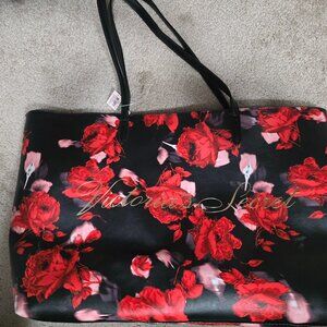 NWT Victoria's Secret Women's Multicolor Floral Double Handle Weekender Tote Bag